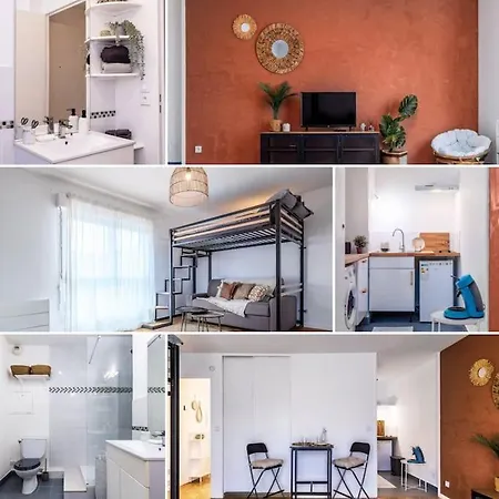 Apartment Disneyland 15min - Parking Prive/netflix Montévrain